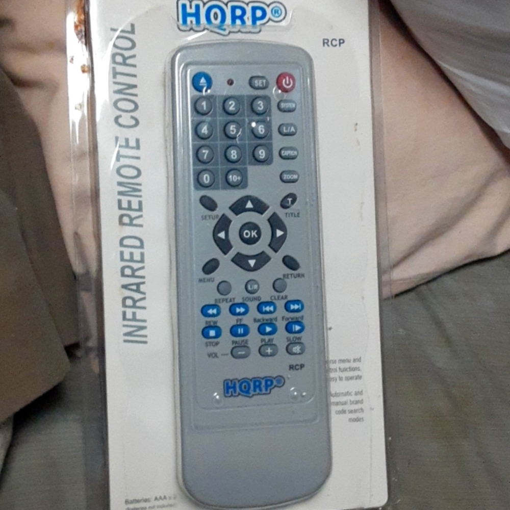 HQRP Infrared Remote Control Universal NIB